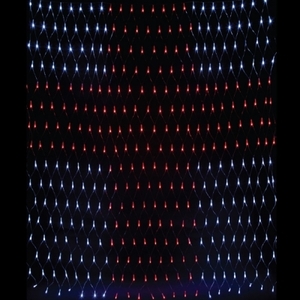 LED 380P 네트 십자가 투명선(백색&amp;적색)