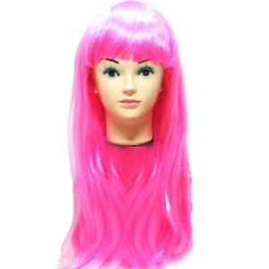 긴머리-핑크 가발
